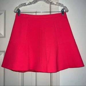 J Crew Hot Pink A-Line Skirt
